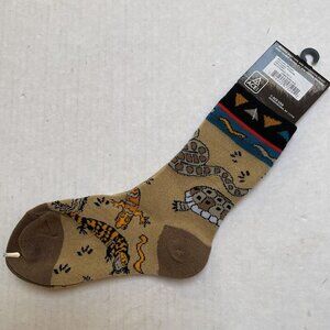 Ace USA Socks Reptile Mania Youth Snake Turtle Lizards Print All Over New